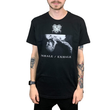 Load image into Gallery viewer, RNZ INHALE / EXHALE BLACK TEE RESTOCK
