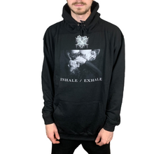 Load image into Gallery viewer, SHAWTY INHALE / EXHALE BLACK HOODIE RESTOCK
