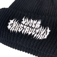 Load image into Gallery viewer, RNZ BLACK BEANIE

