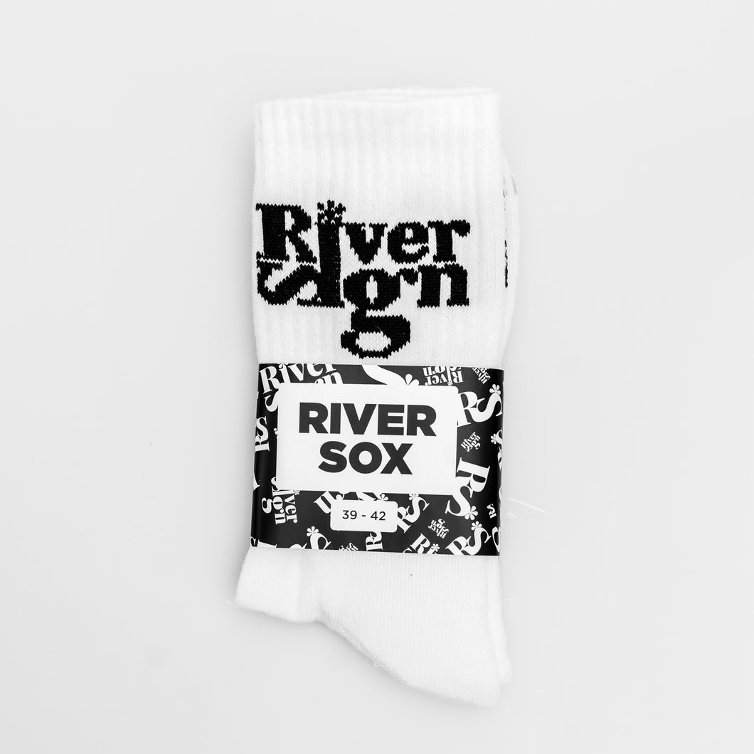 RIVER SOX WHITE